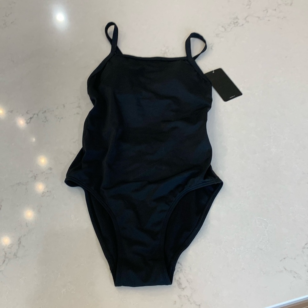NWT black bathing suit